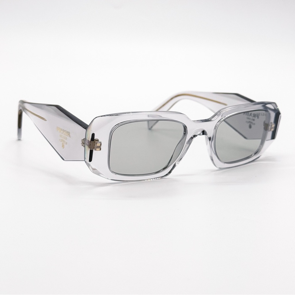 NEW PRADA PR17WS 12R30B GREY PR 17WS 12R30B WOMEN SPR 17W 12R30B SUNGLASSES